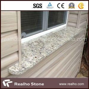 Brazilian Giallo Sf Real Granite for Window Sill Frame/Countertop/Bathroom Vanity Top/Floor Tiles/Wall Tile