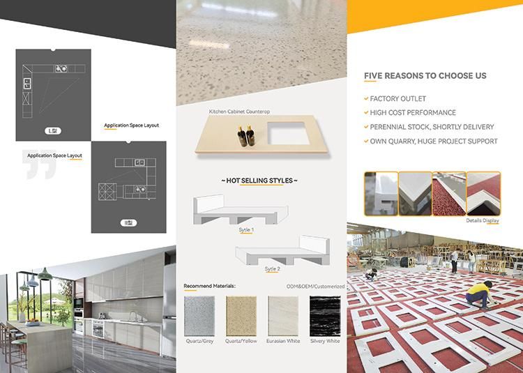Waterproof Kitchen Countertop Customizable Living Room Furniture Marble Stone Top Polish Kitchen Drawers Top Marble Countertop