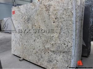 Golden Crema Granite Slab for Floor Tile and Countertop