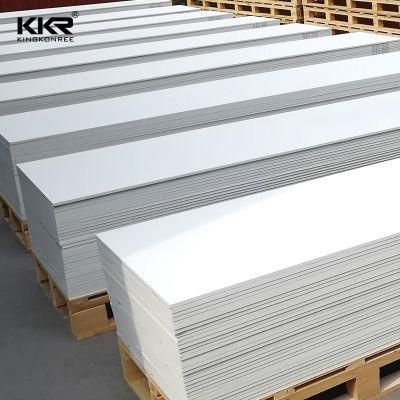 Various Colors 12mm 8mm Corian Solid Surface Artificial Stone Slab Hanex Modified Acrylic Solid Surface for Countertops