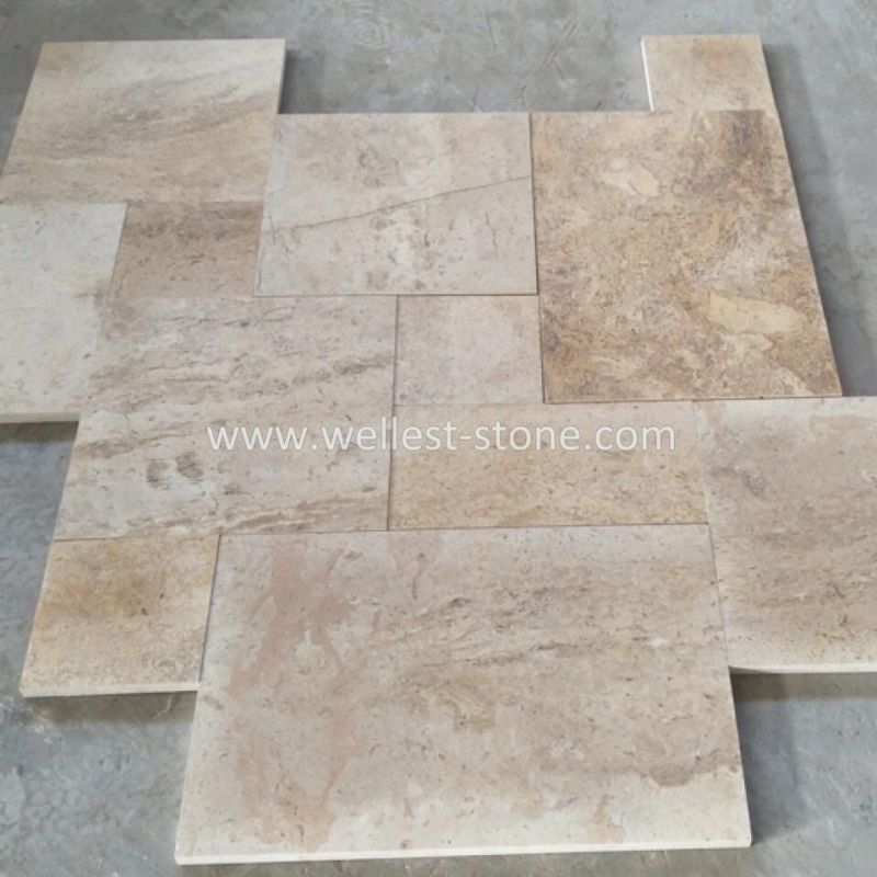 Versailles Pattern Chinese Travertine Tile for Wholesaling