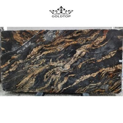 Magma Gold Brazilian Granite Bathroom Vanity Wall Panels Tiles Kitchen Cabinet Countertops Natural Luxury Stone Slab