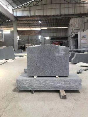 Cemetery Light Grey Granite G603 American Upright Monuments G633 Granite Upright Tombstone