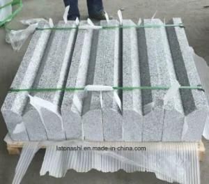 Factory Grey Flamed Granite Kerbstone for Outdoor
