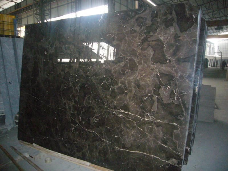 Dark Emperador Marble Stone Slabs and Tiles