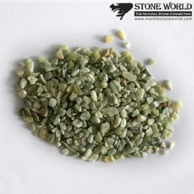 Polished Green Pebble River Stone for Landscape &amp; Garden Decoration (RS-003)