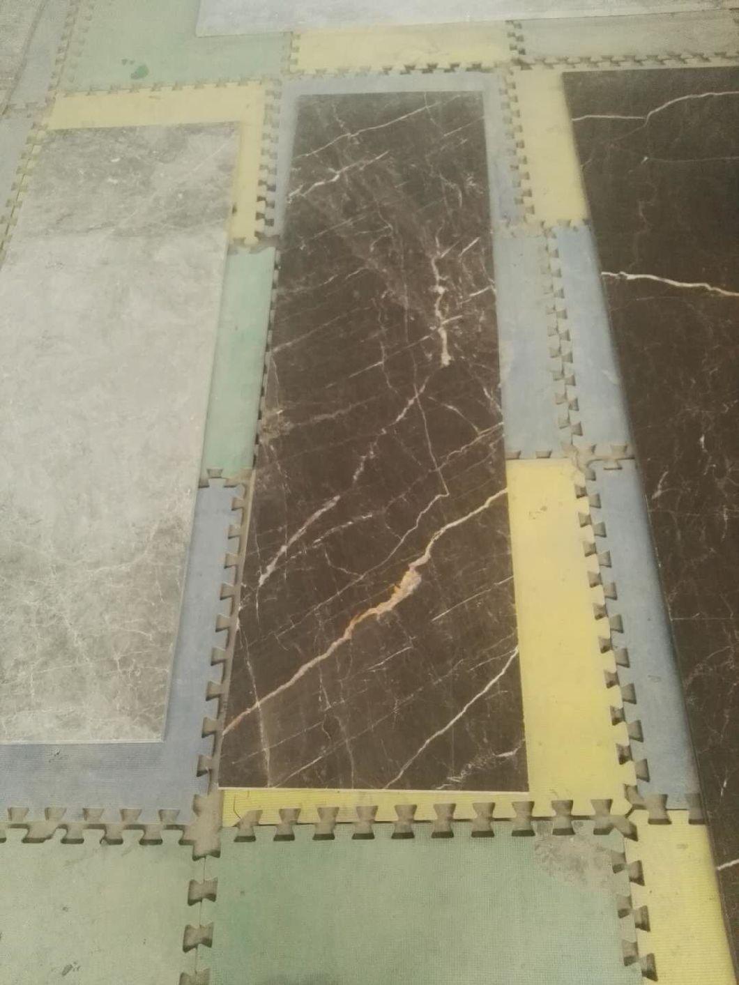 Polished Brown Moss Marble Kitchen Countertop