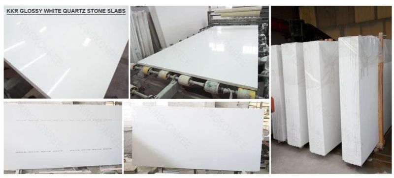 Polished Building Material Artificial Stone Quartz Slabs