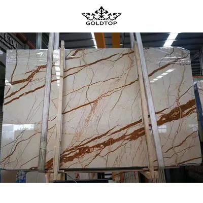 Home Decoration Natural Stone Polished/ Honed Surface Bathroom/Kitchen /Living Room Countertop Rosa Light Marble for Home