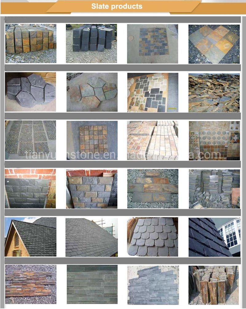 Interior Exterior Wall Quartzite Mushroom Stone Tiles