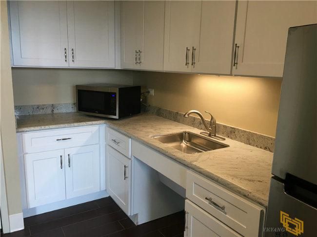 Natural Wholesale River White Granite Prefabricated Countertops for Bathroom Vanity Top/Kitchen Design