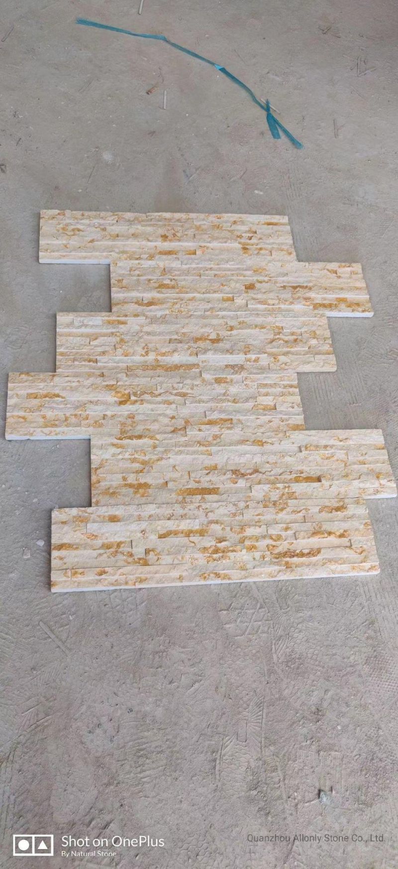 Natural Marble Wall Decoration Culture Stone Design for Fireplace and Backsplash