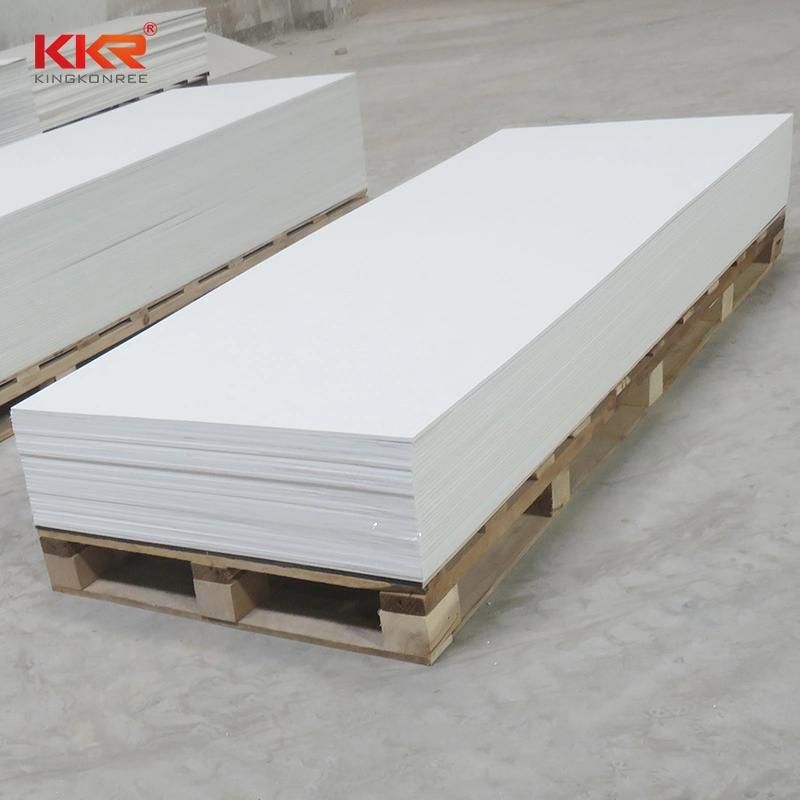Artificial Stone Black Grain Marbling Natural Stone Solid Surface Sheet