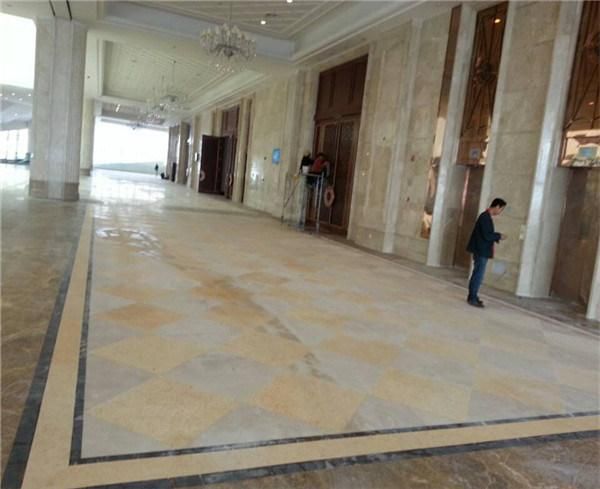 Hotel Decoration Beige Travertine Marble Price Omani Beige Marble for Wall Tile
