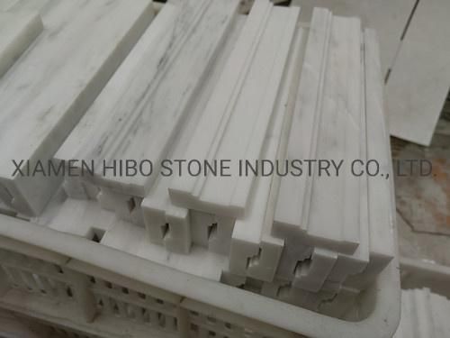 Fine Color Top Choice Oriental White Marble Molding