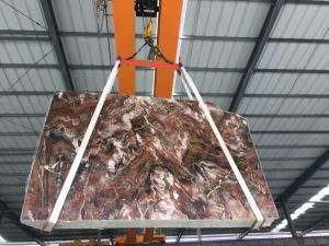 Chinese Louis Red Marble Polished Tiles&Slabs&Countertop