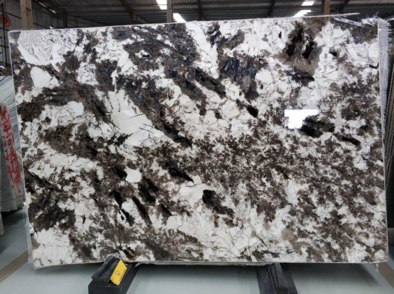 Polished Natural Stone Caesar Brown Marble for Wall and Floor Tiles