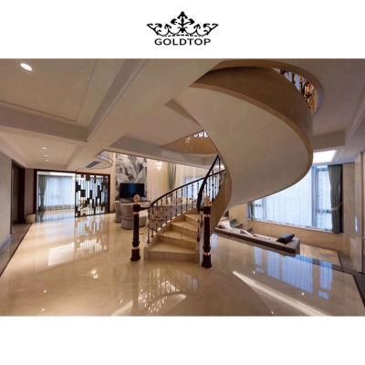 Chinese Ornament Natural Stone Polished/ Honed Surface Bathroom/Kitchen /Living Room Countertop Crema Marfil Marble for Home