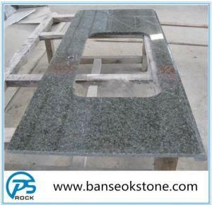 Polished Chengde Green Granite Countertops for Kitchen