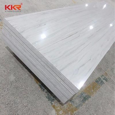 Hot Sale Marble Looks Solid Surface Stone for Kitchen Countertops