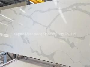 Wholesale Calacatta White Quartz for Wall/Floor