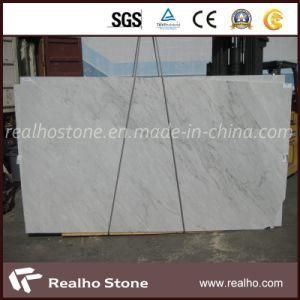 Natural Stone White Carrara Marble Slabs for Wall/Floor Tiles (RHCA-30)