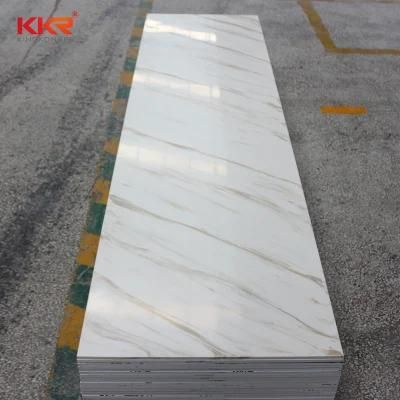 Artificial Solid Surface Marble Pattern Faux Stone Building Material Wall Panels