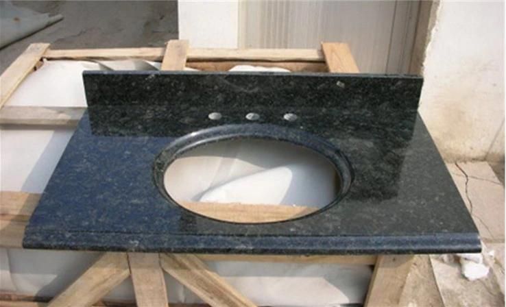 China Granite Green/Black/Grey Granite Bathroom/Countertop/Worktop/Vanity Top Supplier