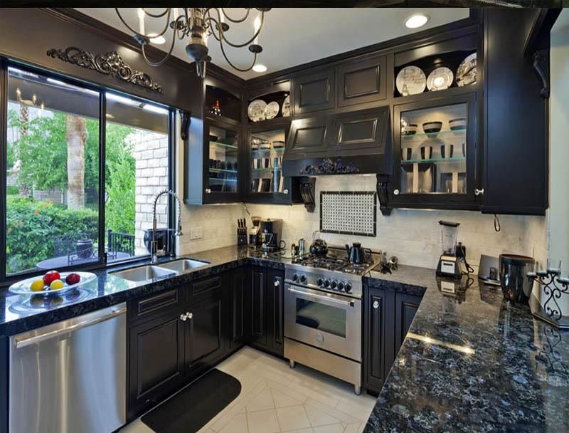 Solid Surface Natural Stone Polished River White/Swan White/ Santa Cecilia Black Granite Counter Top for Hotel, Home Kitchen