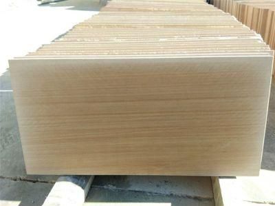 Factory Supply Teakwood Yellow Sandstone for Poolcoping and Outdoor Paving