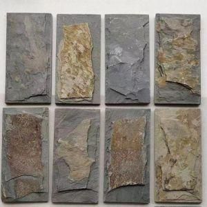 Vintage Grey Mushroom Surface Decorative Paving Slate Stone Wall Covering Veneer