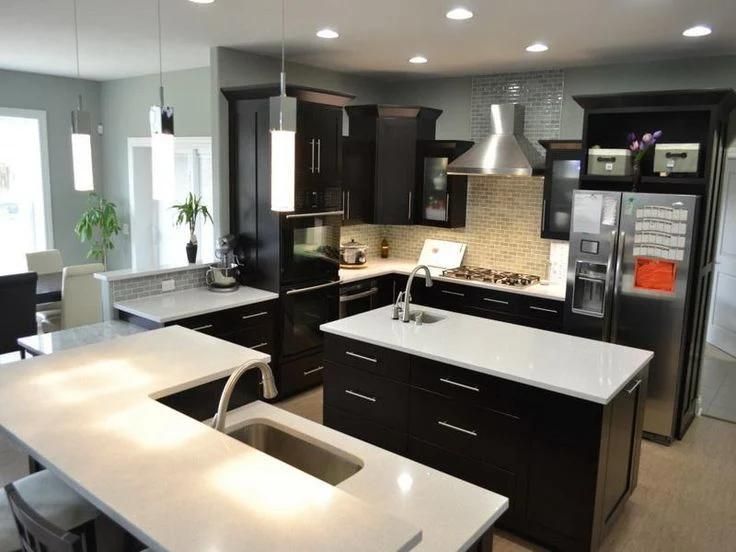 Calacatta White Quartz Countertop for Kitchen or Restaurant Bar