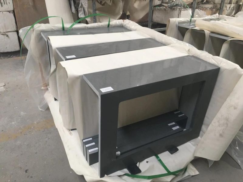 Prefabricated Countertop Grey Vein Quartz for Bathroom Quartz Vanity Top