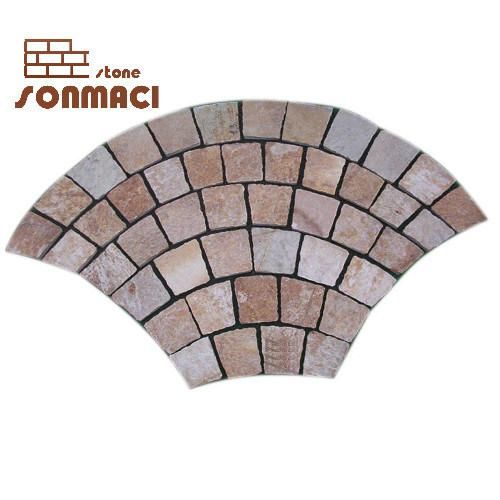 Rusty Flagstone Mats Irregular Paving Stone