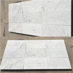 Bianco Carrara White Marble Tiles for Flooring and Wall Origin Italy