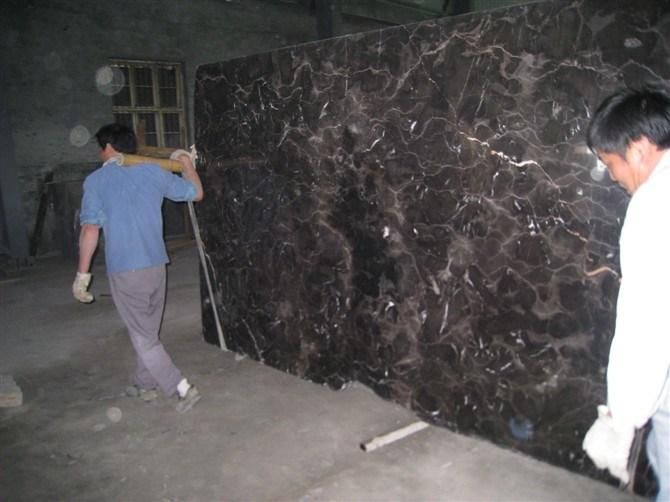 Dark Emperador Marble Stone Slabs and Tiles