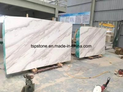 Popular Volacas White/Grey/Beige/Black Marble Slab/Tile for Flooring Project
