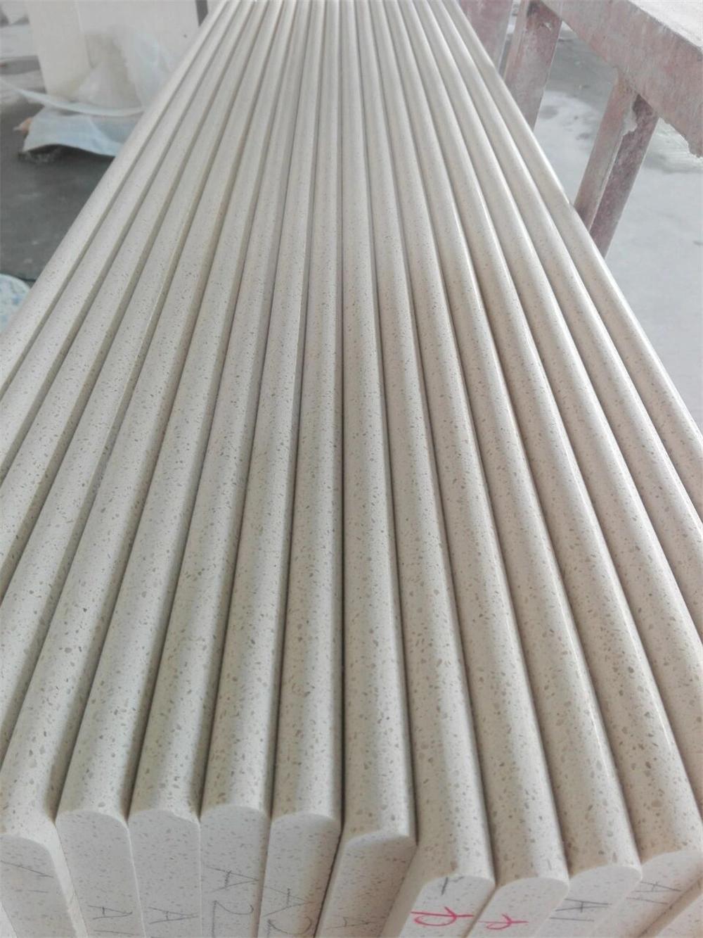 New Product Quartz Stone Slab for Pure White Quartz Countertop Customized Service