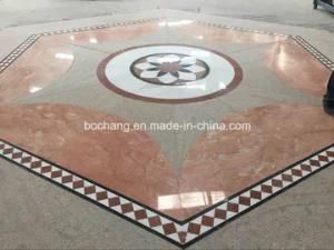 Waterjet Flooring Pattern Marble Medallion