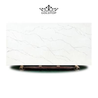 Wave Polished Bathroom Vanity Wall Panels Kitchen Cabinet Countertops Island Worktop Table Tops Artificial Stone Slab Quartz Tiles