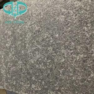 Flamed/ Bush Hammered Angola Black Granite Slab