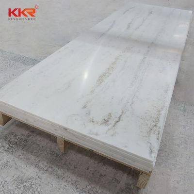 Corian PMMA Resin Acrylic Solid Surface Stone Slab for Shower Walls