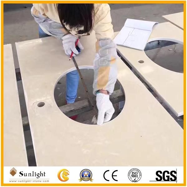 Custom Natural Heaven Bird Vanity Top Marble Countertops for Kitchen