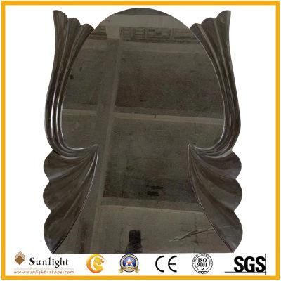 Shanxi Black Granite Monument/Headstone/Tombstone Europe Style Sx22