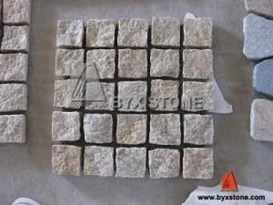 G682 Yellow Natural Granite Garden Cobblestone for Paving
