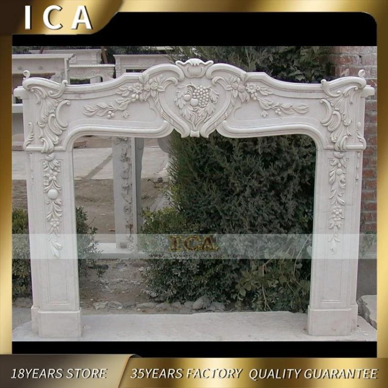 Fireplace Classical Europe Style Fireplace Marble Fireplace