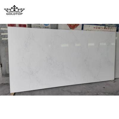 6009 Empira White Kitchen Cabinet Island Worktop Table Tops Black Bathroom Vanity Countertops Wall Panels Artificial Stone Slab Quartz Tiles