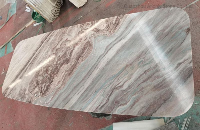 Luxury Restaurant Hotel Design Marble Dining Table