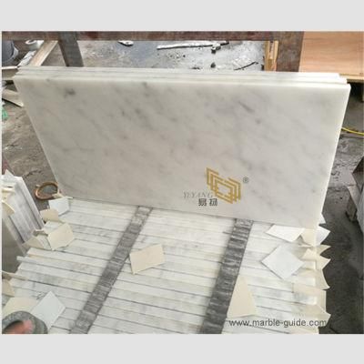 Bianco Carrara White Marble Tiles for Flooring/Wall/Bathroom/Kitchen/Backsplash Factory Price
