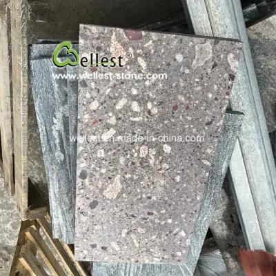 Unique Purple Diamond Granite for Wall/Floor/Steps/Countertop